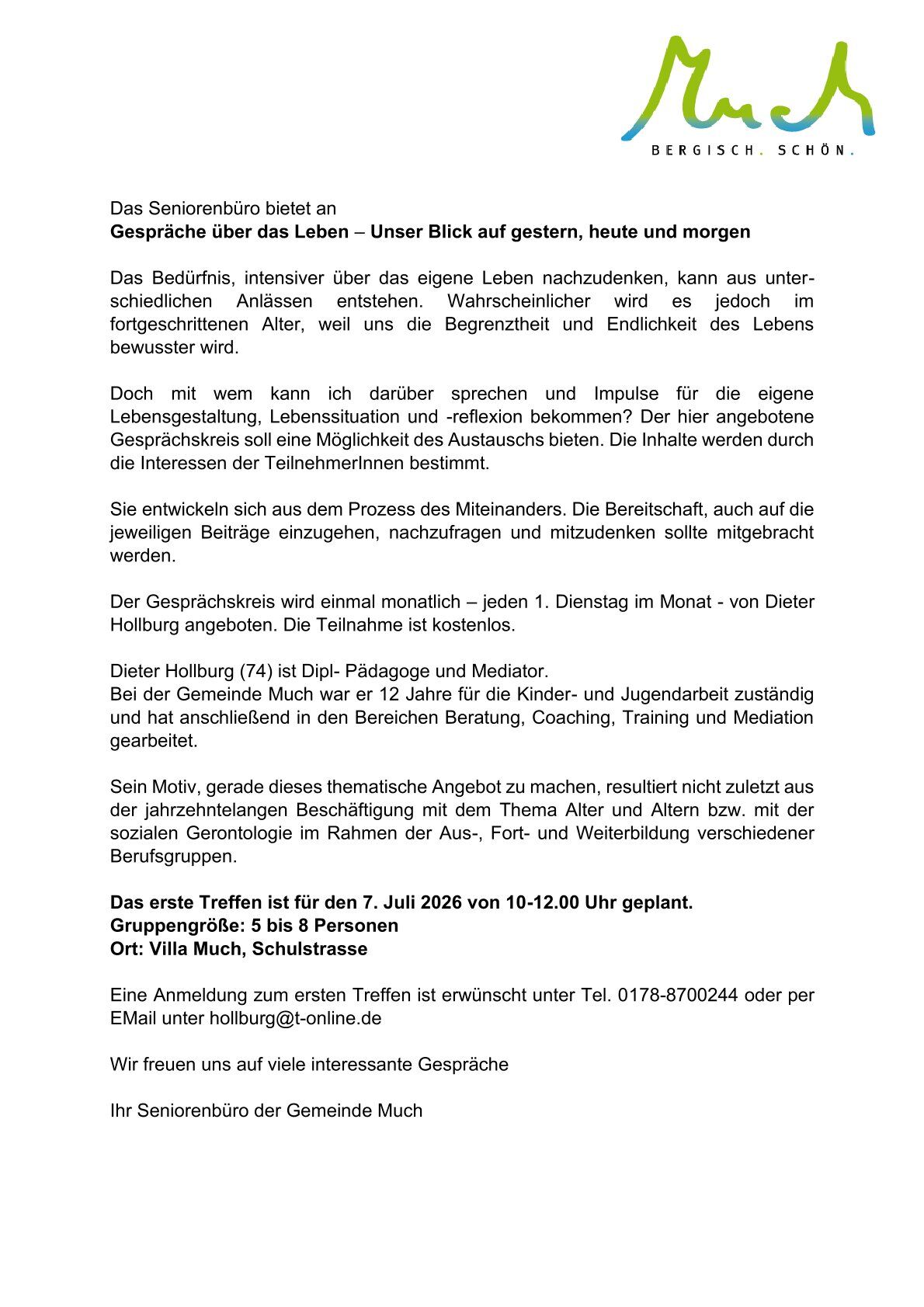 Gespräche über das Leben